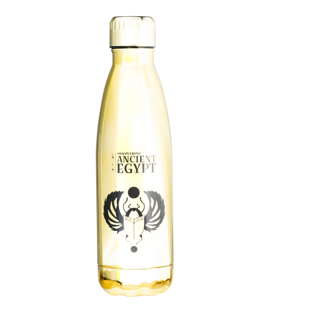 Discovering Ancient Egypt Gold Water Bottle Western Australian Museum