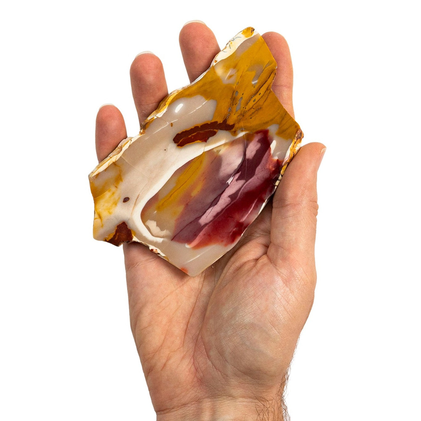 Mookaite Polished Slice from Western Australia