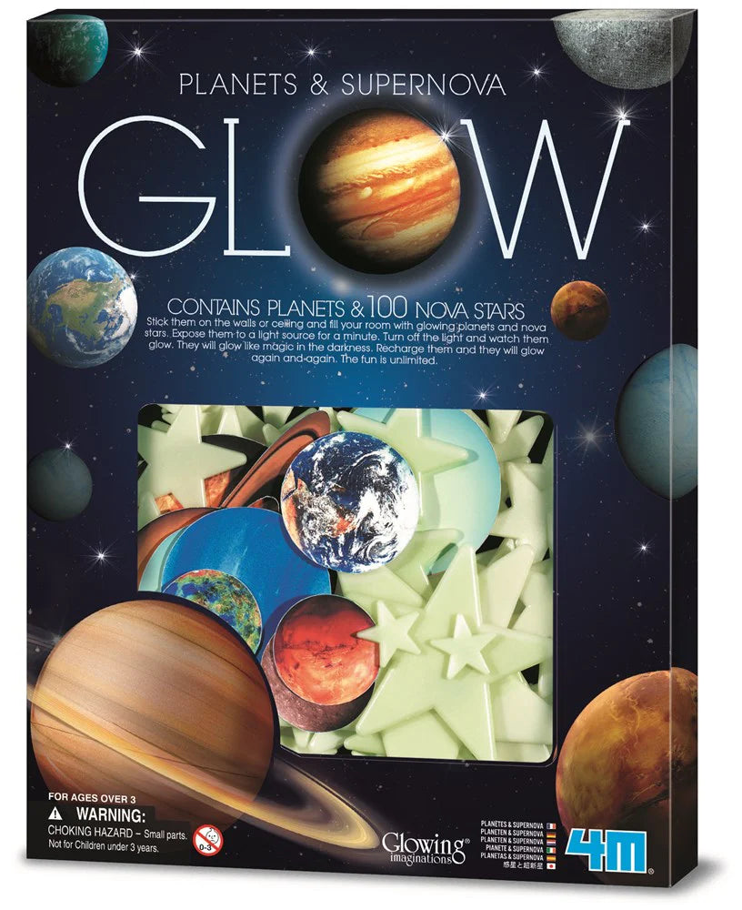 4m Glow Planets and Supernova