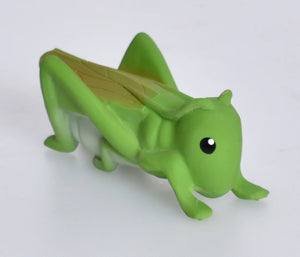 Side view image of grasshopper rubber teether