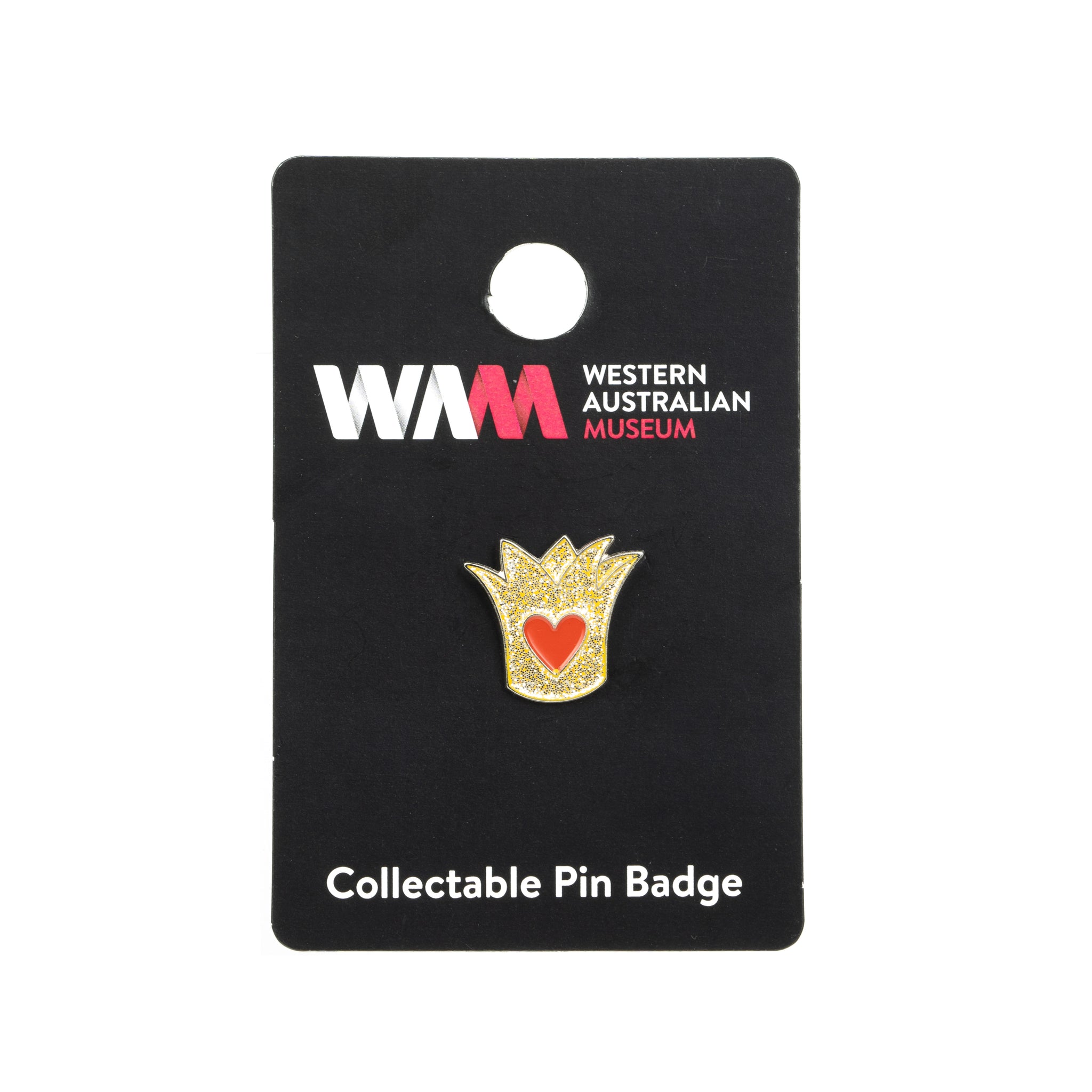Queen of Hearts Crown Pin – Western Australian Museum Store