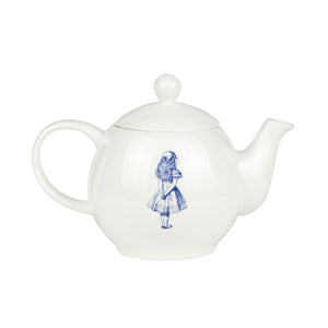 alice in wonderland fine bone china teapot