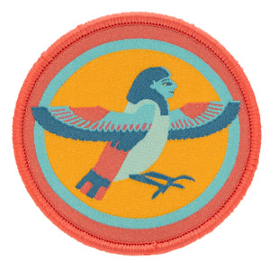 Iron on Embroidered Egyptian Patch: Horus