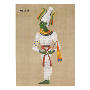 Osiris Greeting Card