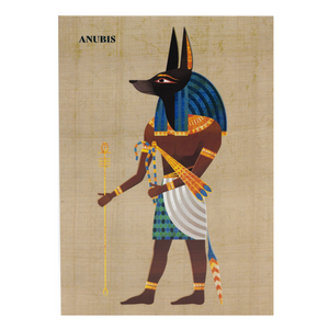 Anubis Greeting Card