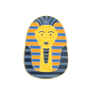 Pharaoh Enamel Magnet Ancient Egypt