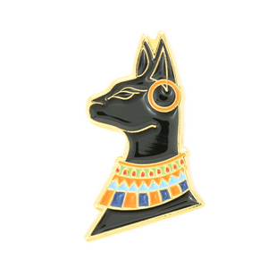 Bastet Enamel Pin Ancient Egypt