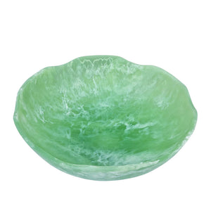 Resin Salad Bowl in Peppermint