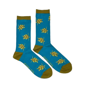 Image of socks with turtle pattern