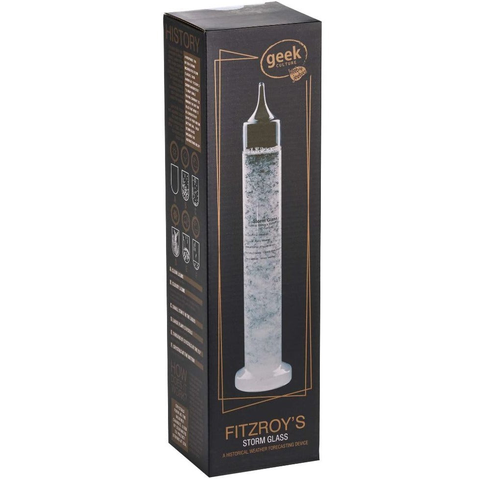 Fitzroys Storm Glass 28cm Tall