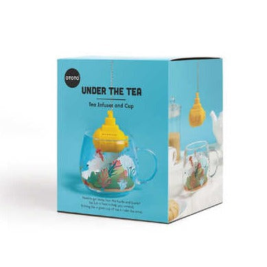 Under the Tea: Tea Cup and Submarine Tea Infuser