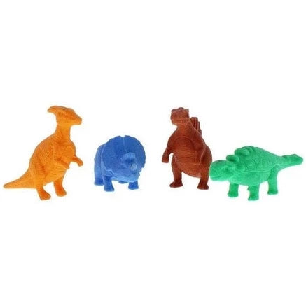 3D Dino Erasers Tube