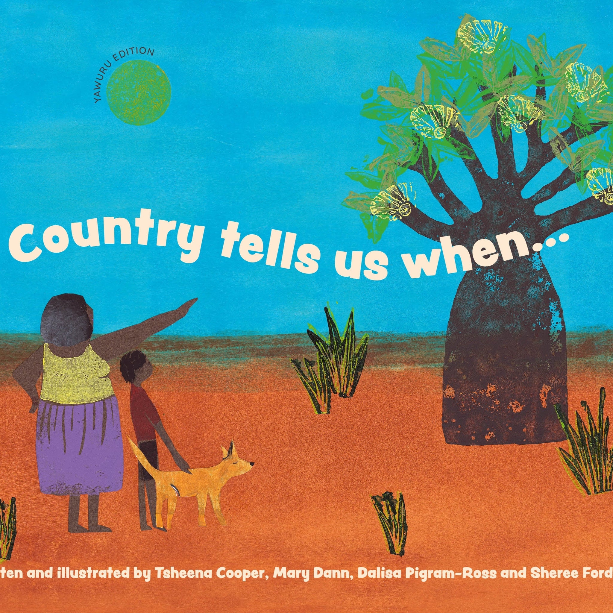 Image of front cover of book titled Country tells us when...