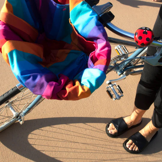 Image of Ladybug Bike Bell on bike