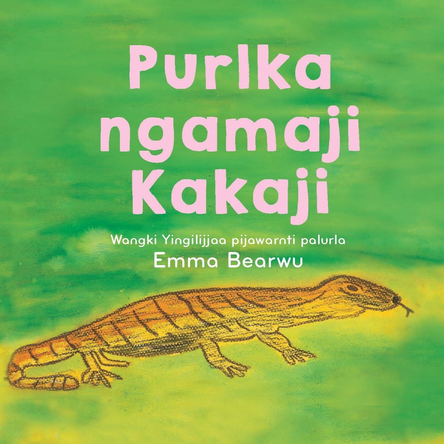 Image of front cover of book titled Purlka ngamaji Kakaji