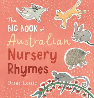 Image of cover of book titled The Big Book of Australian Nursery Rhymes by Frané Lessac
