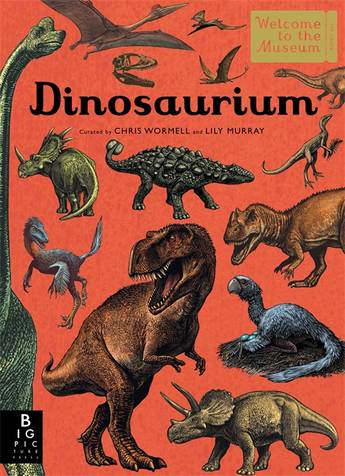 Image of cover of book titled Dinosaurium