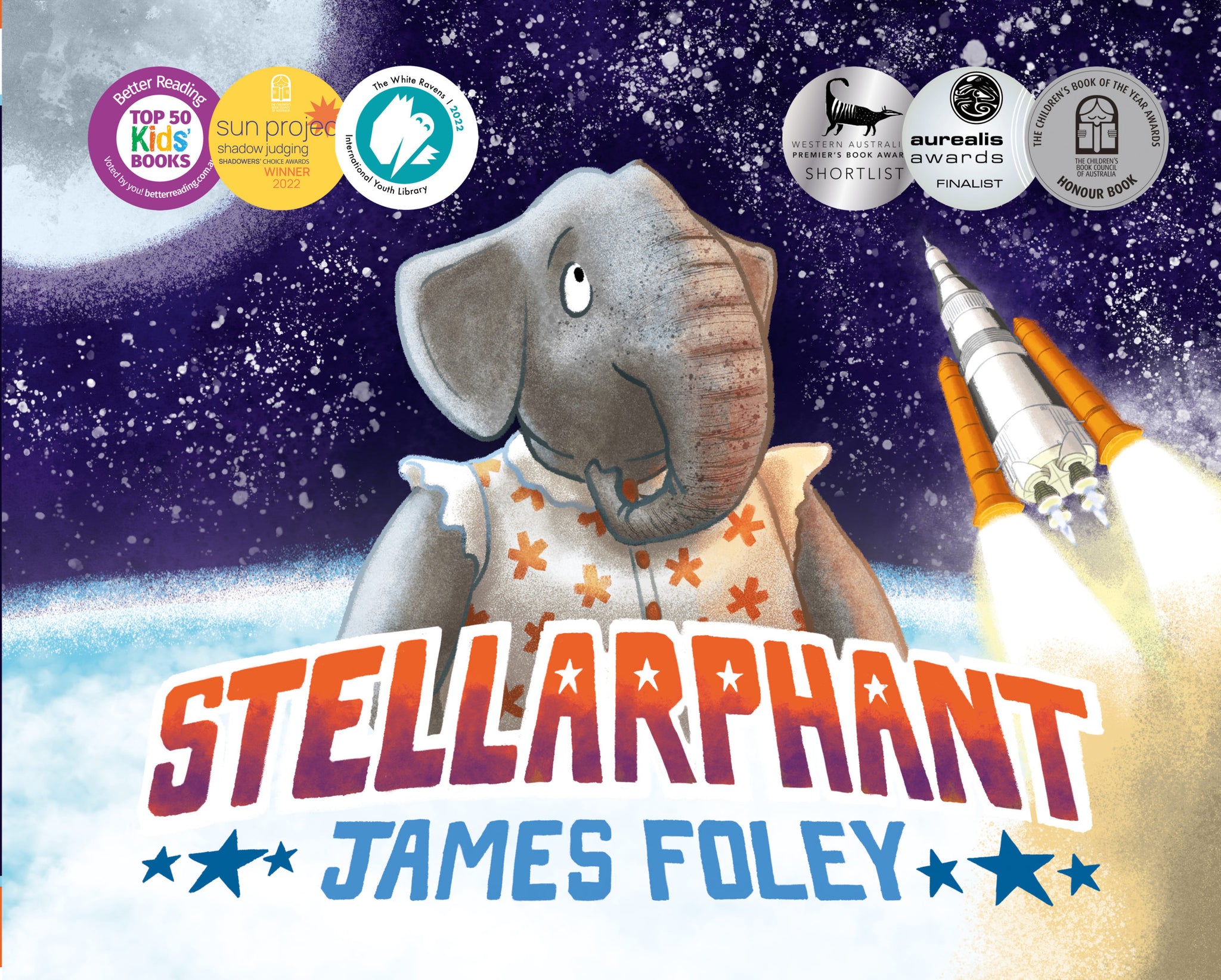 Image of front cover of book titled Stellarphant by James Foley