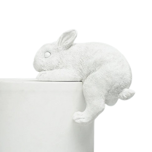 White Shelf Bunny