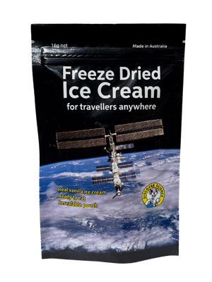Front view image of Freeze Dried Ice Cream packaging