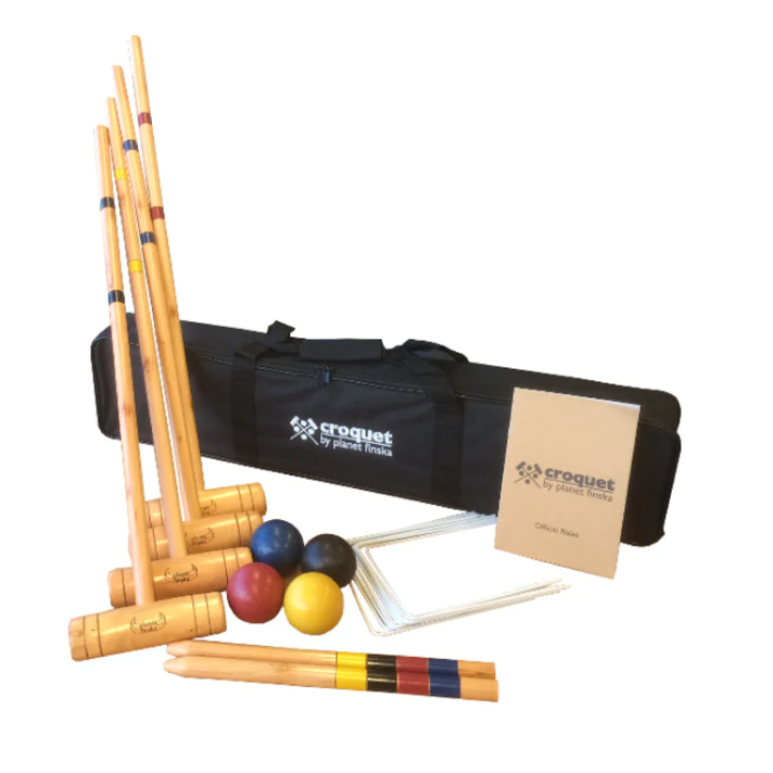 Family Croquet Set - 4 Mallet