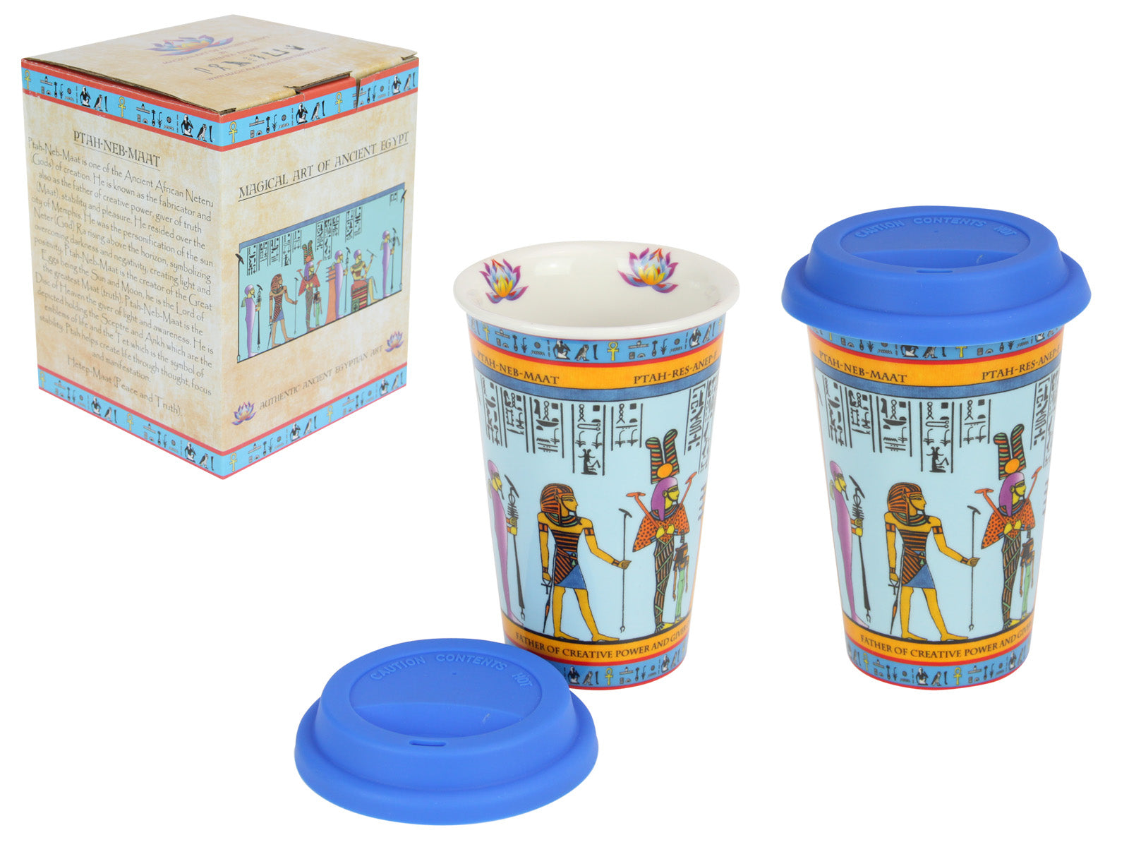 Travel Mug: Ptah 350ML Pemium Egypt