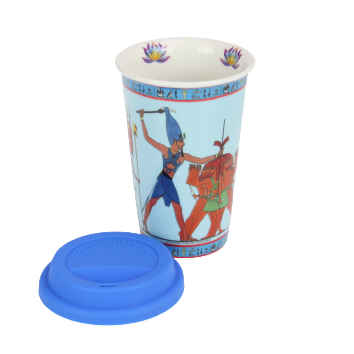 Travel Mug: Tirhakah Premium Egyptian