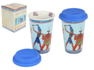 Travel Mug: Tirhakah Premium Egyptian