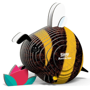 Side view image of EUGY Bumblebee on white background.