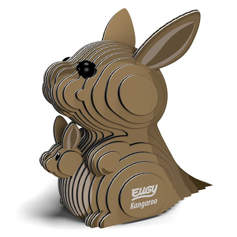Side view image of EUGY Kangaroo on white background.