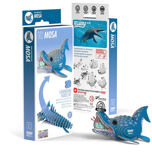 Side view image of EUGY Mosa and packaging on white background.