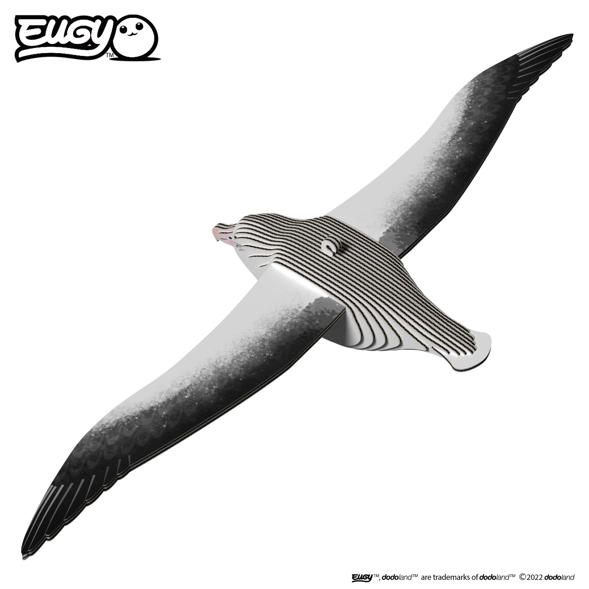 Top view image of EUGY Royal Albatross on a white background.