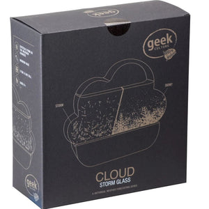 Back view image of Fitzroys Cloud Shaped Storm Glass packaging