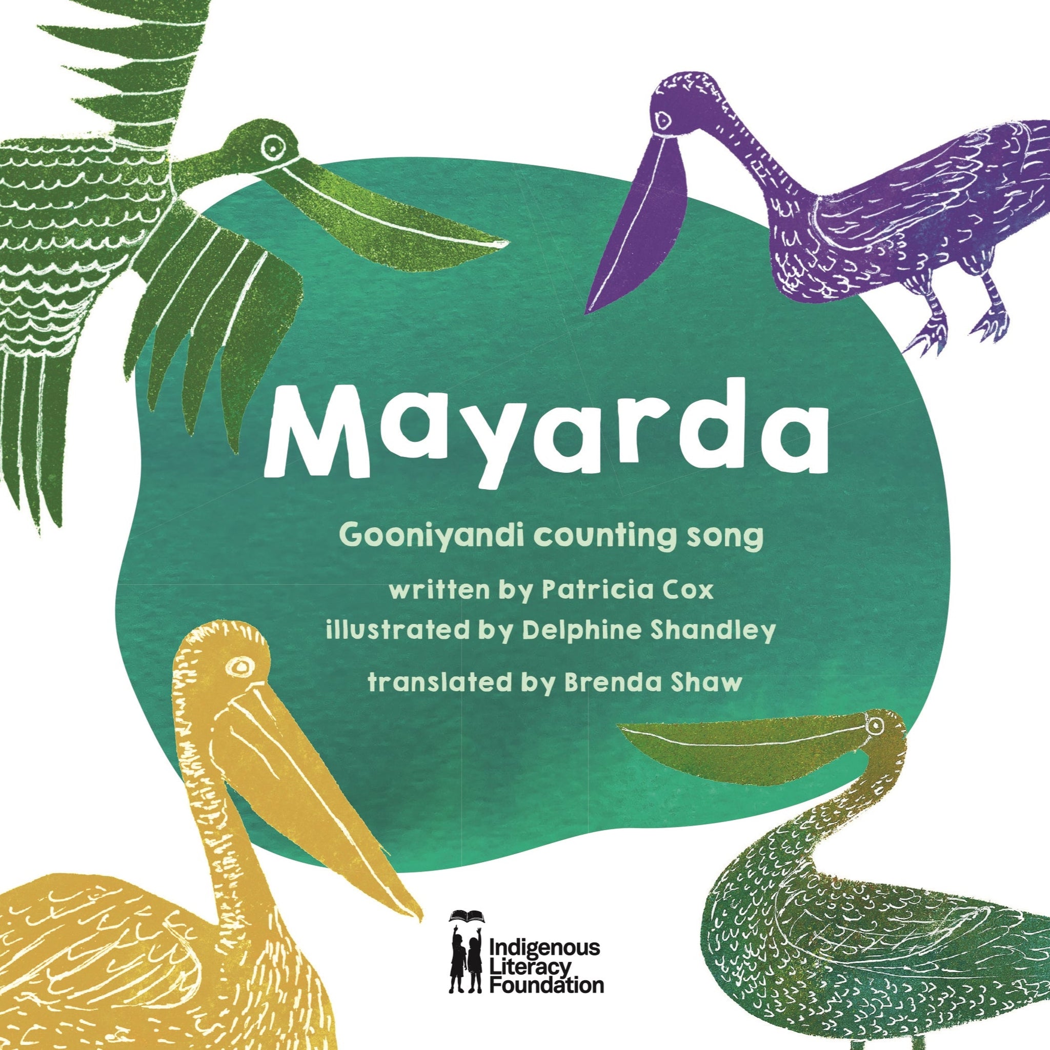 Image of front cover of book title Mayarda Pelicans