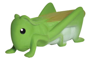 Side view image of grasshopper rubber teether