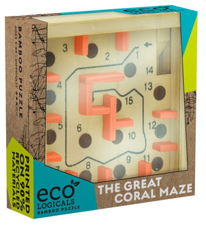 Front view image of Project Genius The Great Coral Maze in packaging