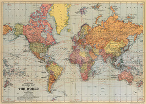 Image of World Map poster