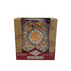 Front view image of Project Genius Dendera Zodiac puzzle in packaging