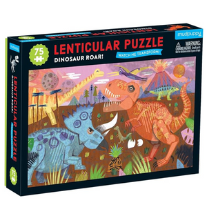 Puzzle: Lenticular Dinosaur 75 pce