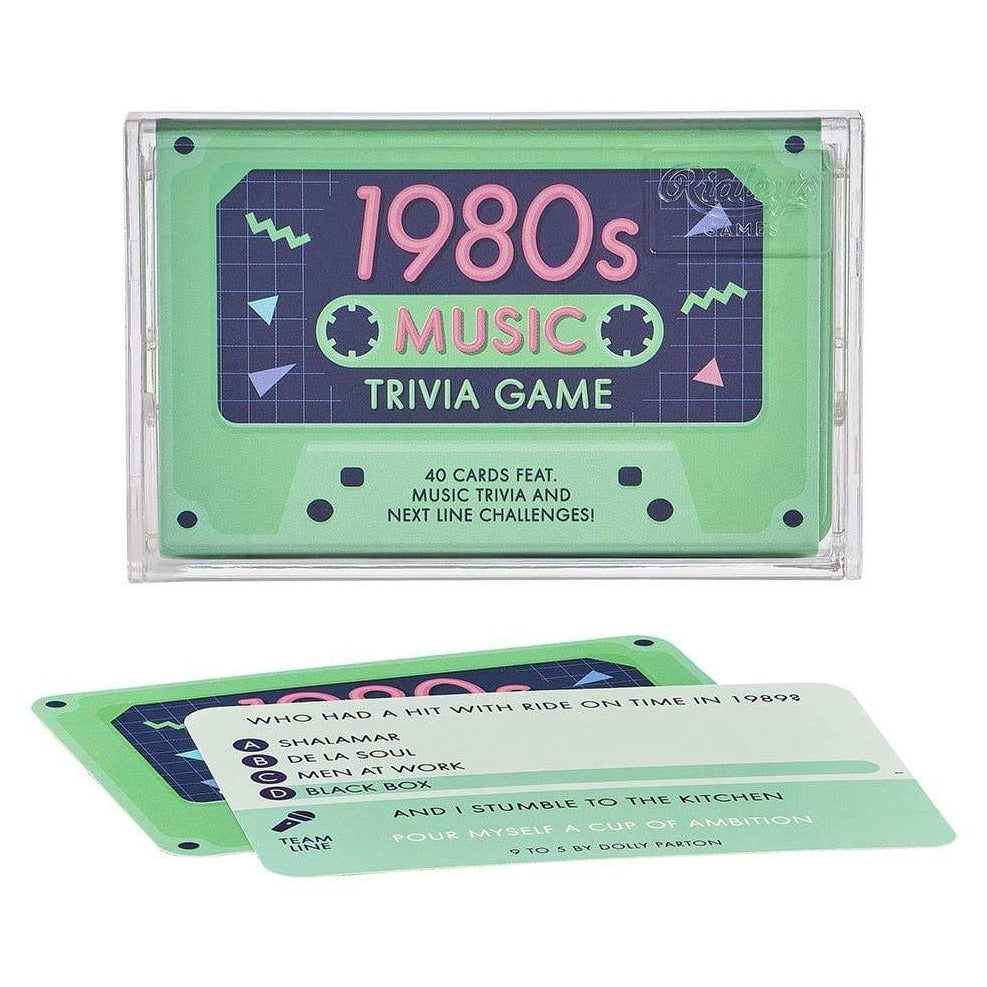 1980s Music Trivia Card Game - Ridley – Western Australian Museum Store