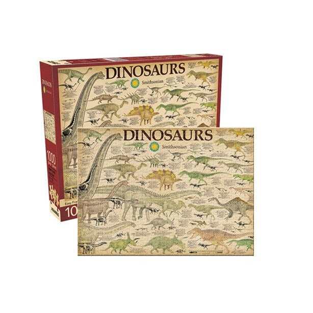 Smithsonian Dinosaurs Jigsaw Puzzle 1000pc