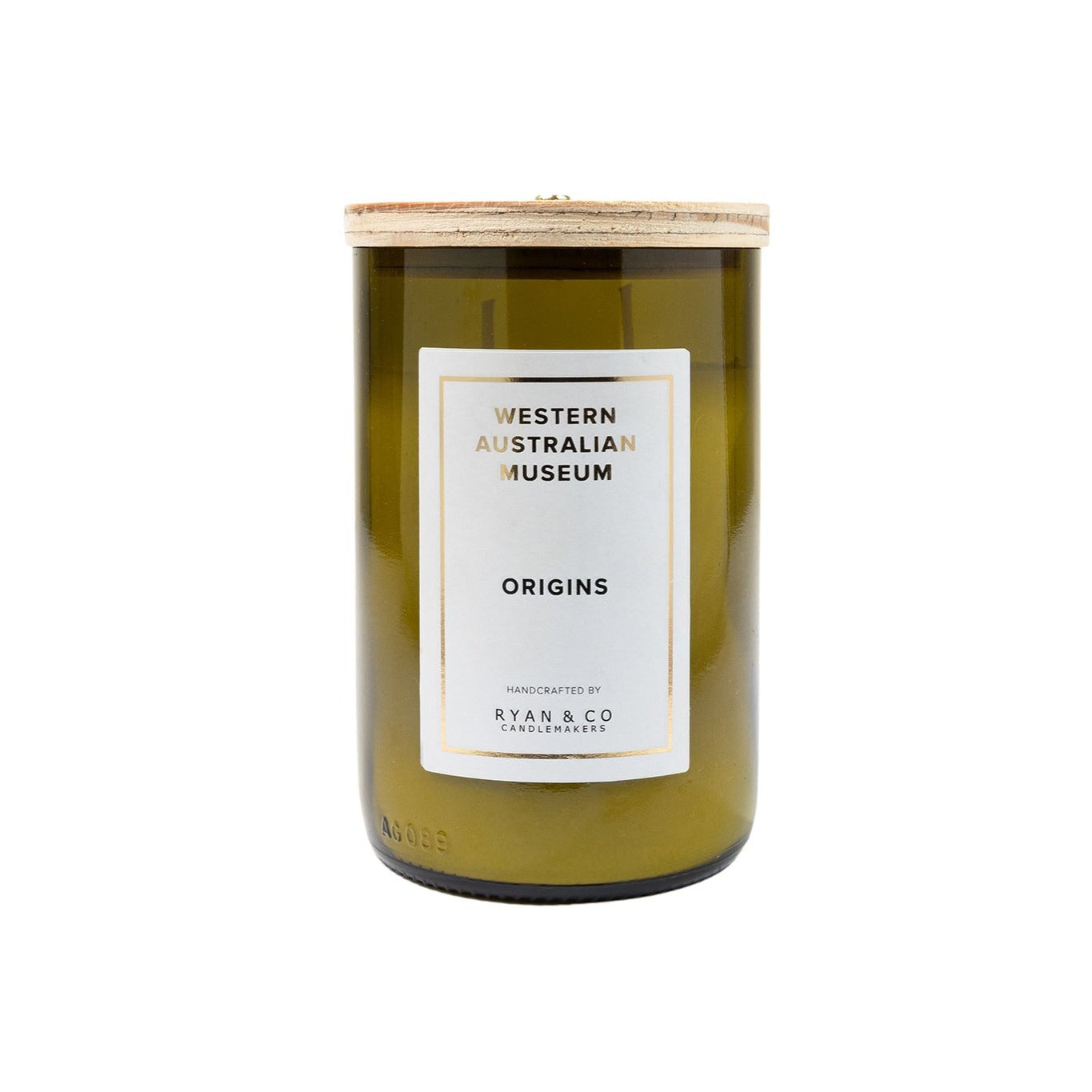 Origins Candle - Ryan & Co front
