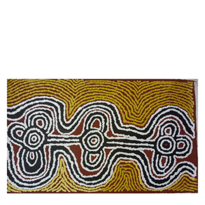 Acrylic on Canvas Painting By Sheila Giles of Warakurna Art Centre