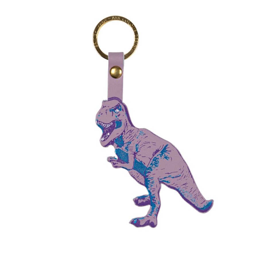 T-Rex Key Fob Lilac