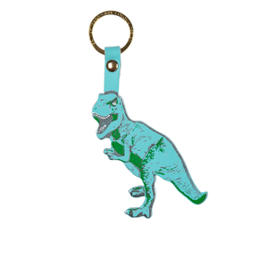 T-Rex Key Fob Turquoise