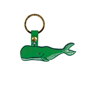 Whale Green Key Fob