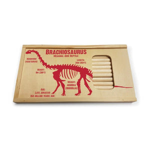 Dinosaur Pencil Box: Brachiosaurus with 12 Colour Pencils