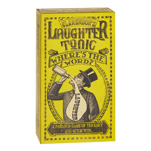 Clarendon's Laughter Tonic Game: Where's the Word?