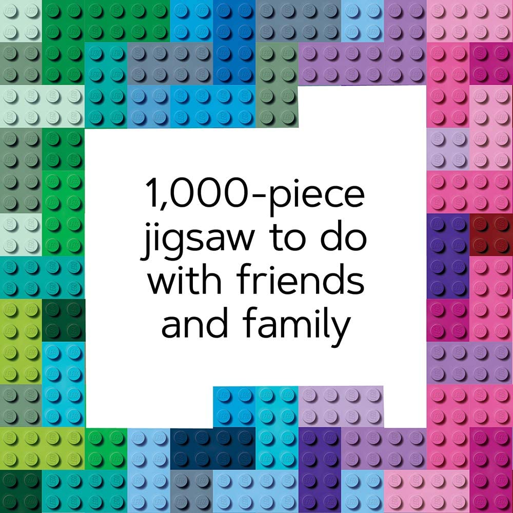 LEGO: Rainbow Bricks Jigsaw Puzzle 1000 Piece