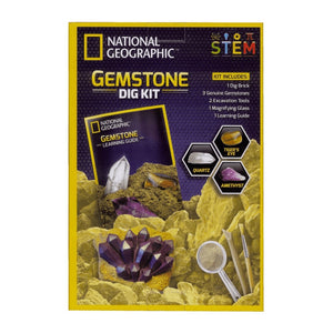 Gemstone Dig S.T.E.M Kit - National Geographic